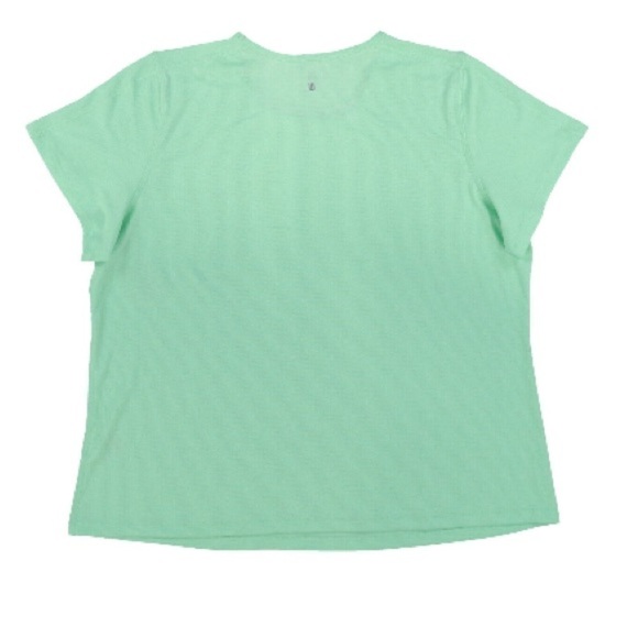 ID Ideology Women's Birdseye Mesh T-Shirt, T-shirt green ash - Picture 7 of 11